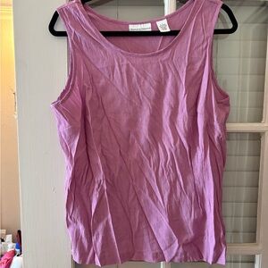 vintage pink work blouse